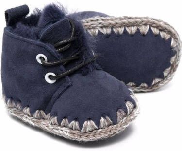 Mou Kids Lammy laarzen Blauw