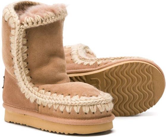 Mou Kids Sneeuwlaarzen Beige