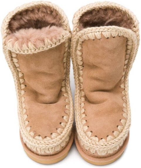 Mou Kids Sneeuwlaarzen Beige