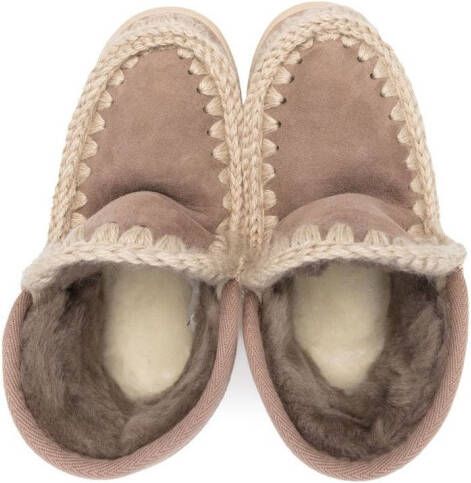 Mou Kids Suède winterlaarzen Beige