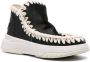 Mou Snowboots met touwdetail Zwart - Thumbnail 2