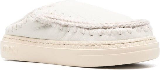 Mou Slip-on slippers Wit