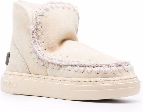 Mou Winter sneakerlaarzen Beige
