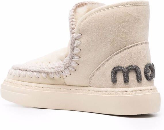 Mou Winter sneakerlaarzen Beige