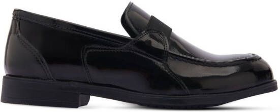 Moustache Lakleren loafers Zwart