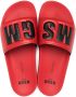 MSGM Badslippers met logoprint Rood - Thumbnail 4