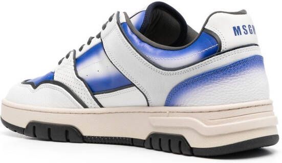 MSGM Sneakers van kalfsleer Blauw