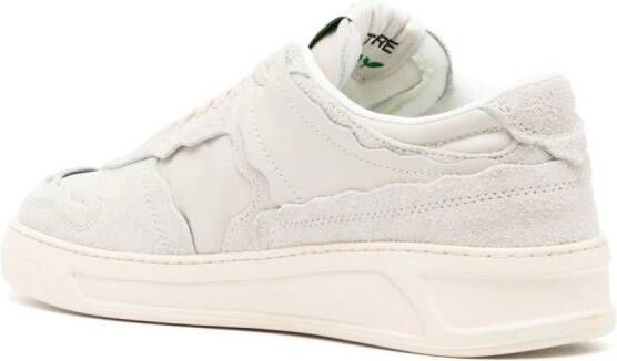 MSGM FG-1 leren sneakers Beige