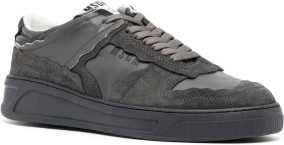 MSGM FG-1 leren sneakers Grijs