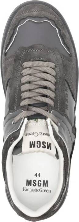 MSGM FG-1 leren sneakers Grijs