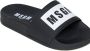 MSGM Kids Slippers met logoprint Zwart - Thumbnail 4