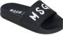 MSGM Kids Slippers met logoprint Zwart - Thumbnail 4