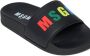 MSGM Kids Slippers met logoprint Zwart - Thumbnail 4