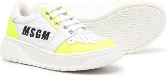 MSGM Kids Low-top sneakers Wit