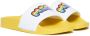 MSGM Kids Sandalen met logoprint Wit - Thumbnail 2