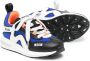 MSGM Kids Sneakers met colourblocking Blauw - Thumbnail 2