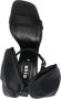 MSGM Leren sandalen Zwart - Thumbnail 4