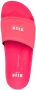 MSGM Slippers met logoprint Roze - Thumbnail 4