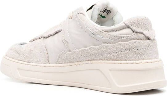 MSGM Sneakers met logoprint Beige