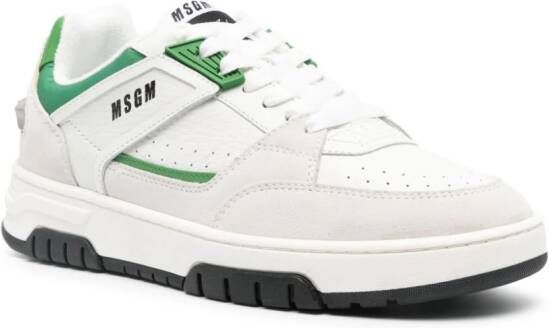 MSGM Sneakers met vlakken Beige