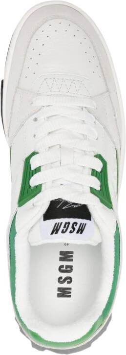 MSGM Sneakers met vlakken Beige