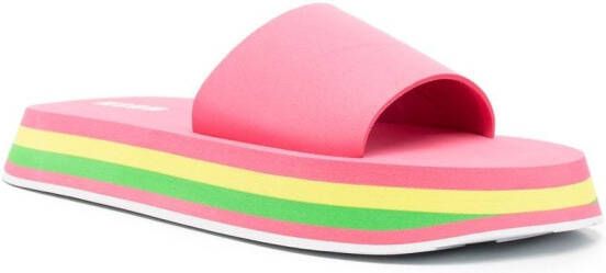 MSGM Sandalen met open neus Roze