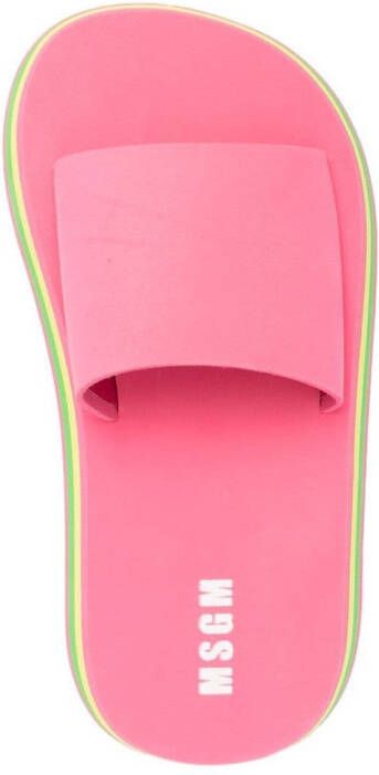 MSGM Sandalen met open neus Roze