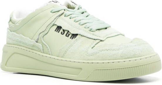 MSGM Sneakers met vlakken Groen