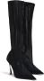 Mugler Fang 95 mesh laarzen Zwart - Thumbnail 2
