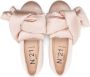 Nº21 Kids Satijnen ballerina's met strikdetail Beige - Thumbnail 3