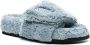 Nº21 Slippers van badstof Blauw - Thumbnail 2