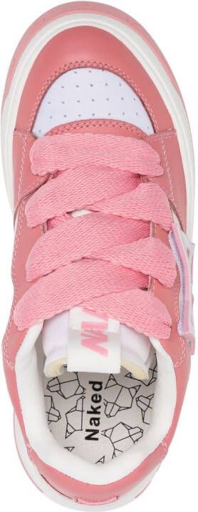 NAKED WOLFE City low-top sneakers Roze