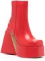 NAKED WOLFE Jane laarzen met plateauzool Rood - Thumbnail 2