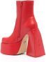 NAKED WOLFE Jane laarzen met plateauzool Rood - Thumbnail 3