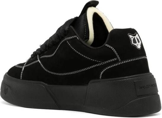 NAKED WOLFE Kosa Midnight low-top sneakers Zwart