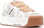 NAKED WOLFE Slide sneakers met plateauzool Wit - Thumbnail 2