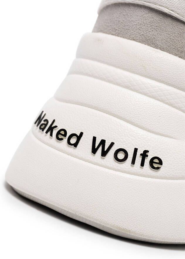 NAKED WOLFE Track sneakers Wit