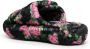 Natasha Zinko Pixel slippers met bloe print Veelkleurig - Thumbnail 3