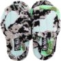 Natasha Zinko Slippers met camouflageprint Grijs - Thumbnail 4