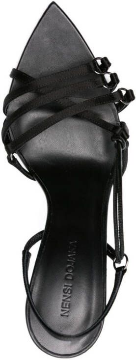 Nensi Dojaka Sandalen met bandjes Zwart