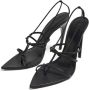 Nensi Dojaka Sandalen met puntige neus Zwart - Thumbnail 2