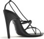 Nensi Dojaka Sandalen met puntige neus Zwart - Thumbnail 3