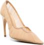 Nensi Dojaka Pumps met puntige neus Beige - Thumbnail 2
