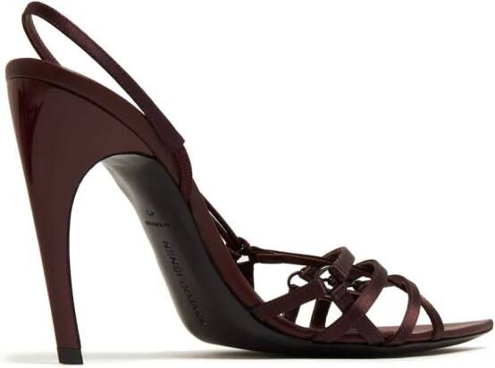 Nensi Dojaka Sandalen met bandjes Rood