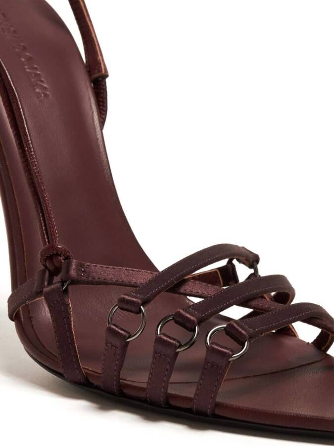Nensi Dojaka Sandalen met bandjes Rood