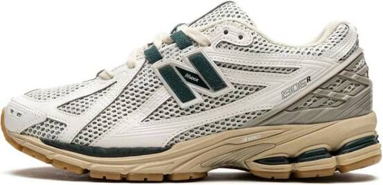 New Balance "1906R White Green Cream sneakers" Beige