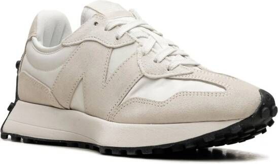 New Balance 327 sneakers met logopatch Beige