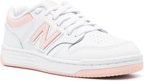 New Balance 480 leren sneakers Wit