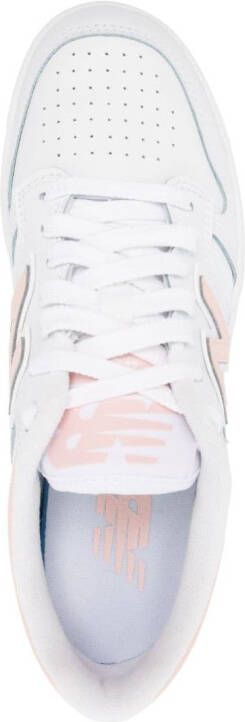 New Balance 480 leren sneakers Wit