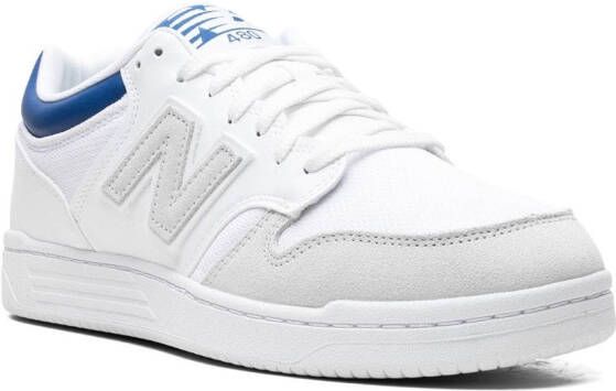 New Balance 480 "White Blue" sneakers Wit